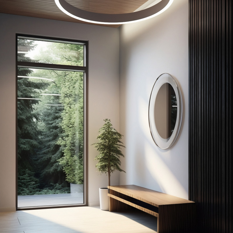 Panneaux acoustique Bois Anthracite