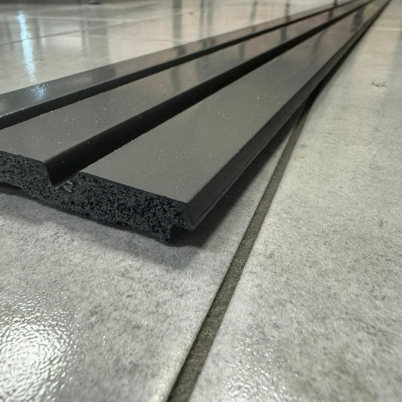 panneau acoustique PVC Anthracite
