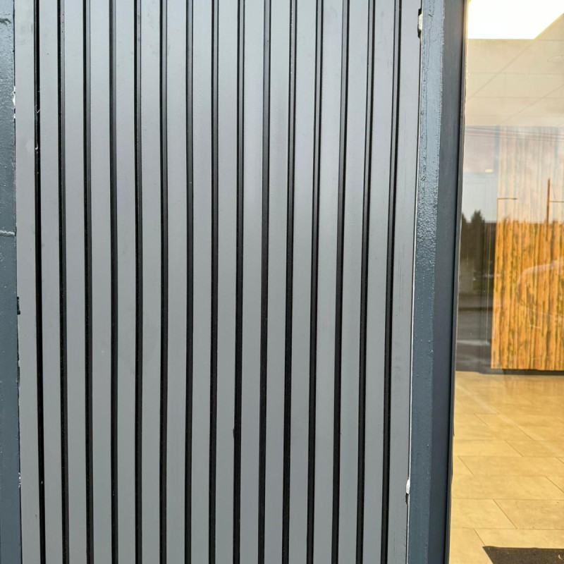 panneau acoustique PVC Anthracite