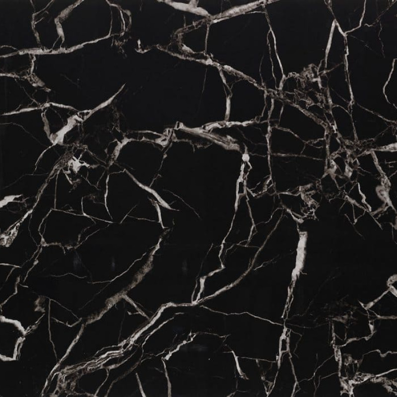Panneaux PVC Marbré 120*60 / 244*122 - NOIR BLANC